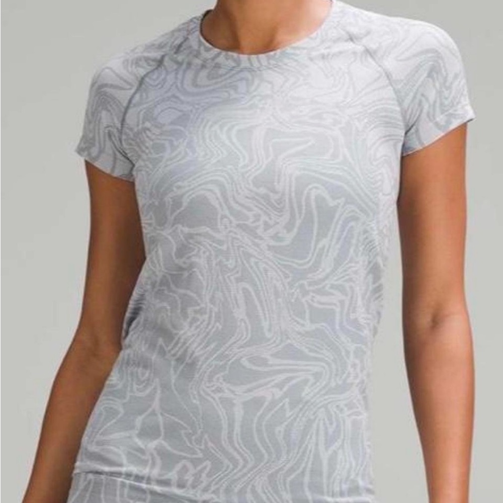 Lululemon Gray Swiftly Tech 2.0 Shirt